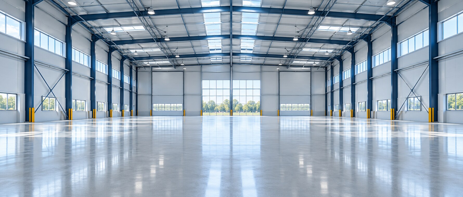 Sàn nhà xưởng phủ sơn epoxy